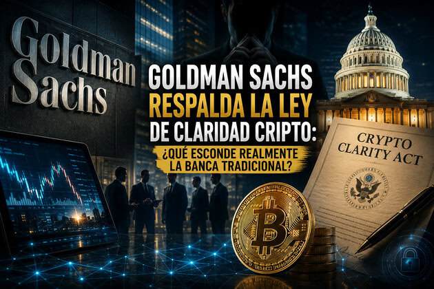 Goldman Sachs respalda la ley de claridad cripto