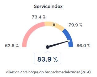 Serviceindex 2024