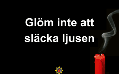 Räddningstjänsten uppmanar