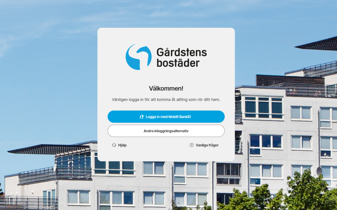 Nu fungerar Mina sidor och Boendeappen som det ska