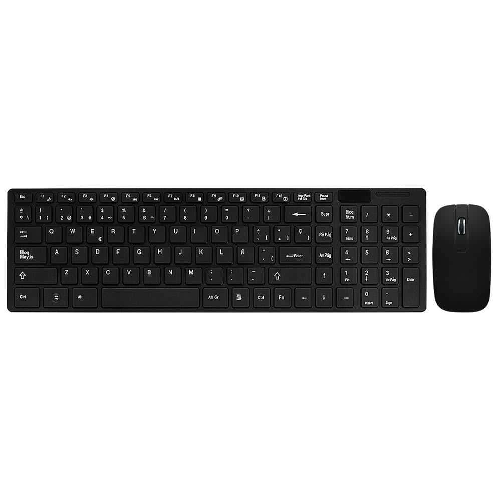 Teclado y mouse inalambrico 34