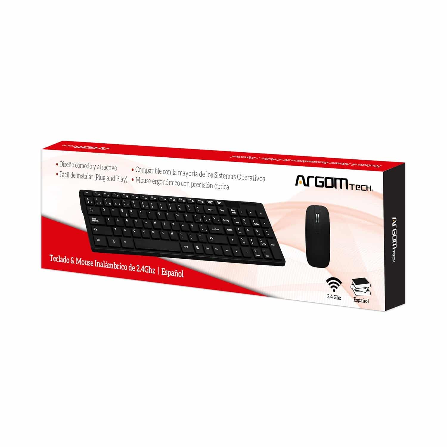 Teclado y mouse inalambrico