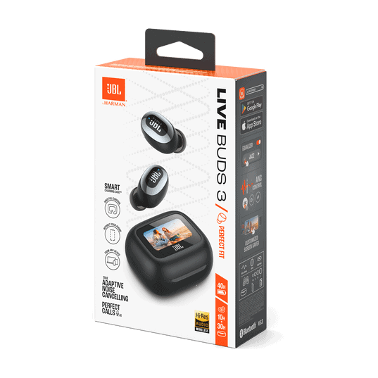 JBL Live Buds 3 Box Image Side Black