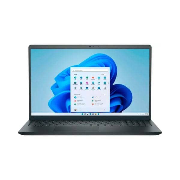 Laptop Dell Inspiron 3530 con pantalla táctil y Windows 11 en color negro.