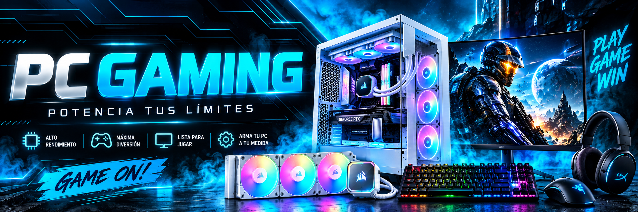 PC Gaming GD Computadoras: equipos y accesorios para jugar, crear y trabajar