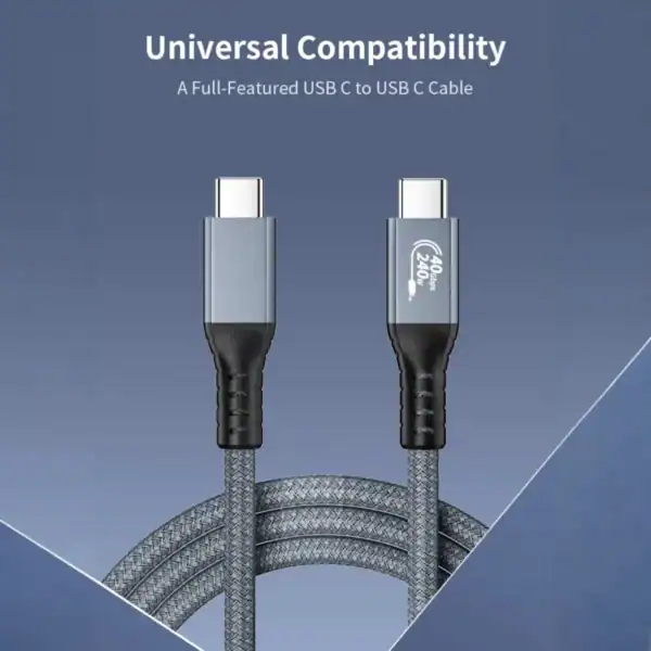Cable USB-C 100W Thunderbolt 4