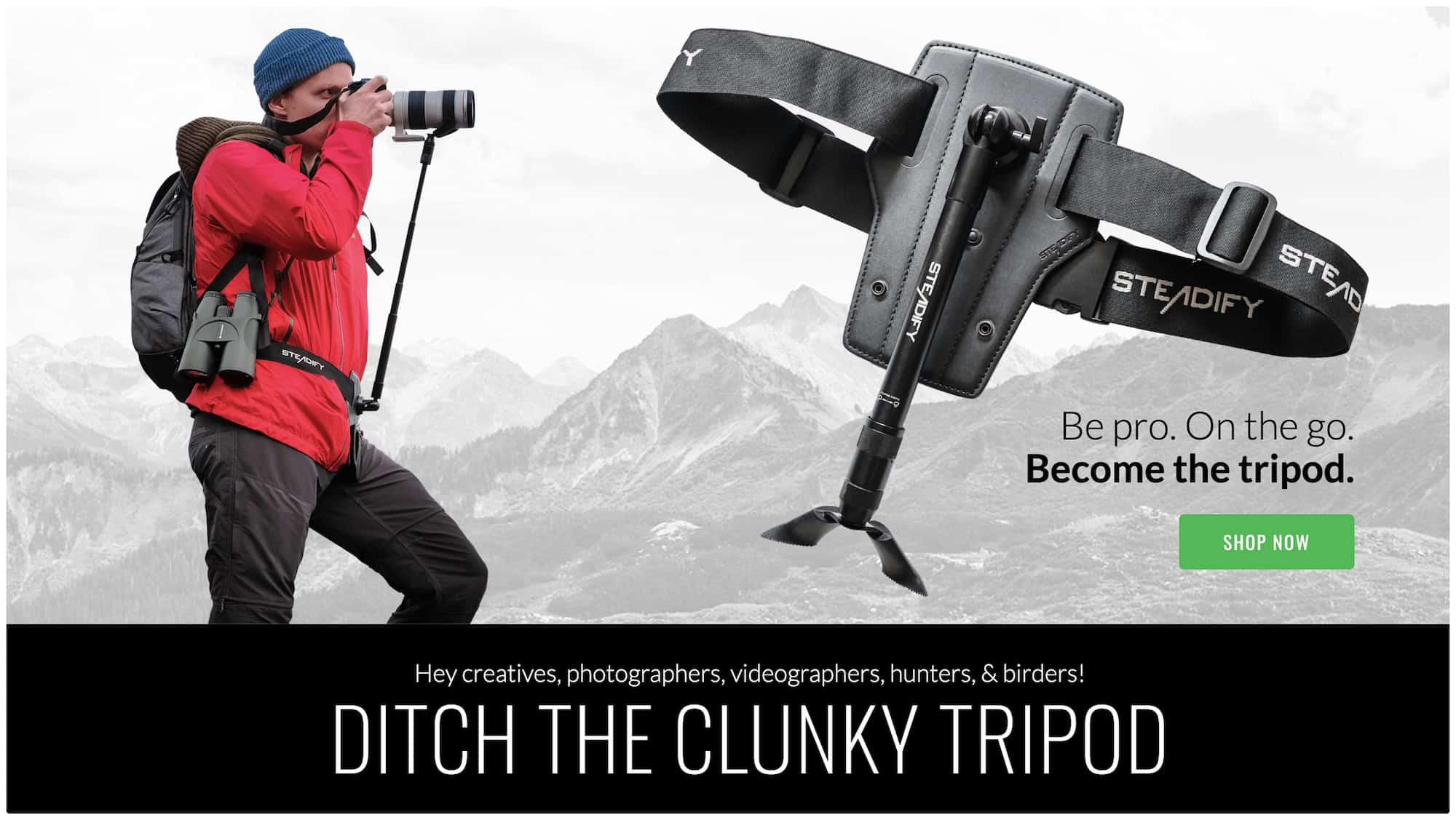 Der alter Hero von Steadify.