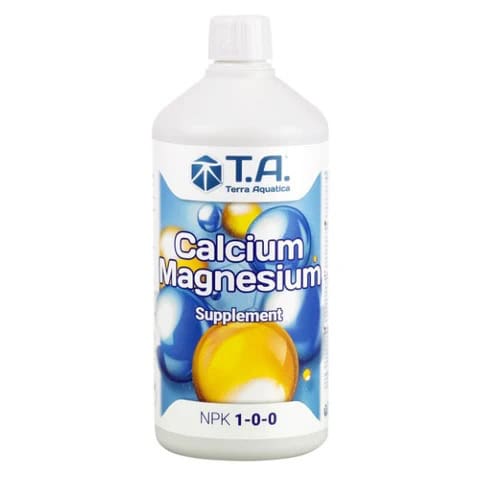 Calcium Magnesium supplement bottle for bone health and mineral support.
