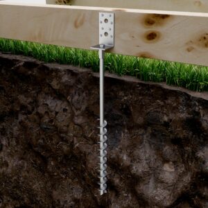 GroundPlug® Twister™ Screw Pile Footing M10/500mm