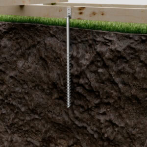 GroundPlug<sup>®</sup> Twister™ M20/1000mm Screw Pile