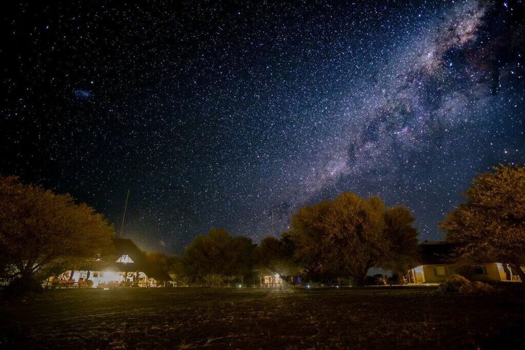 Grassland Safari Lodge Kalahari bostwana stars milky way night photography
