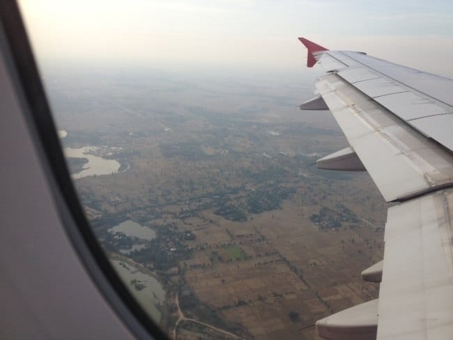 view over cambodia