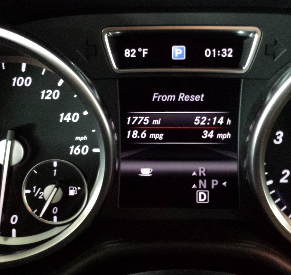 Mileage stats