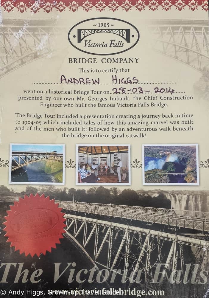 Bridge certificate