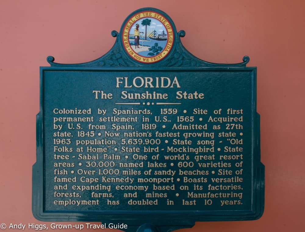 Florida sign