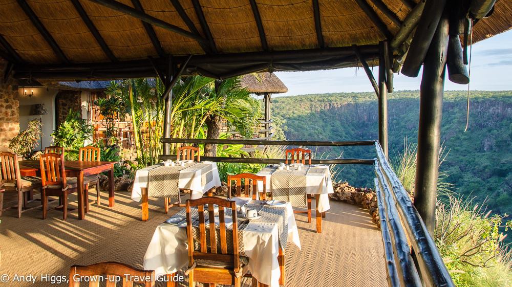 Gorges Lodge dining room