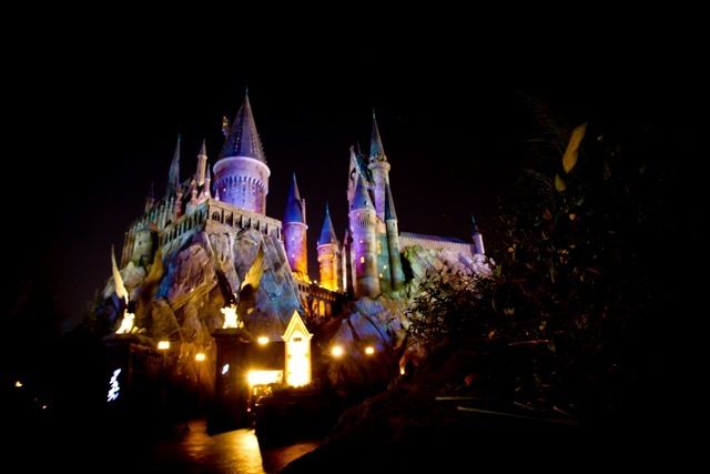 Hogwarts at Night 3 - LR