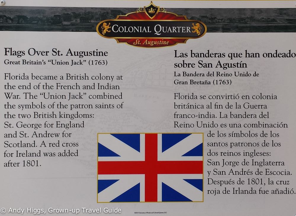 Union Jack St Augustine