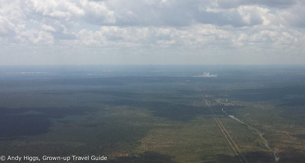 Vic Falls from the plane