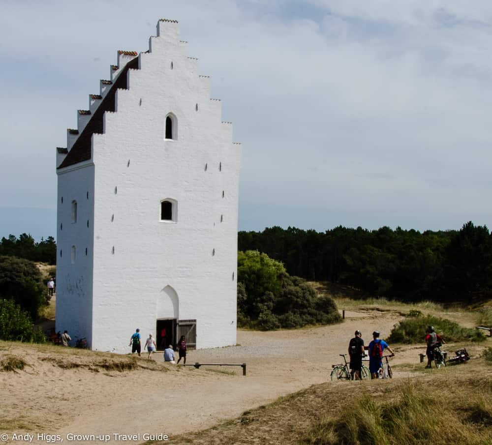 Sand-buried church, Skagen, Denmark