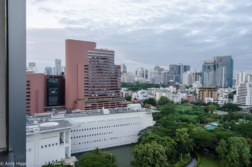 View over US embassy
