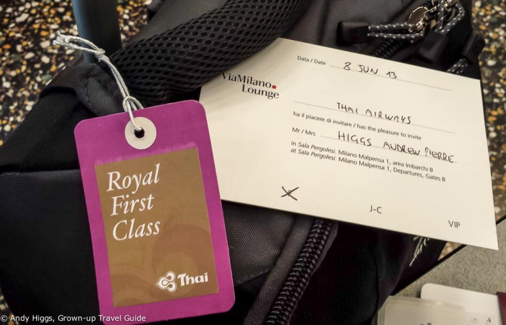Milan lounge pass