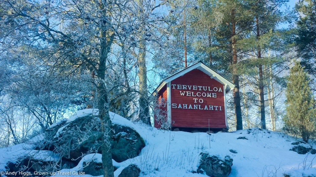 Sahanlahti welcome