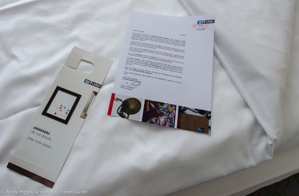Welcome letter
