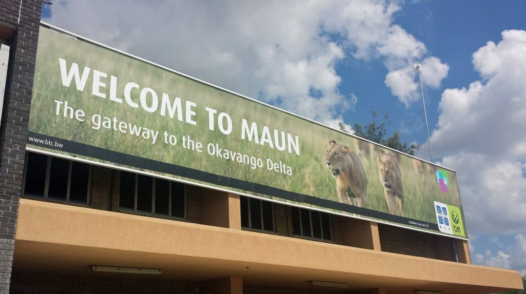 Maun sign