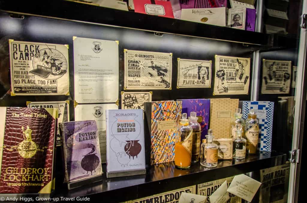 Books potions etc