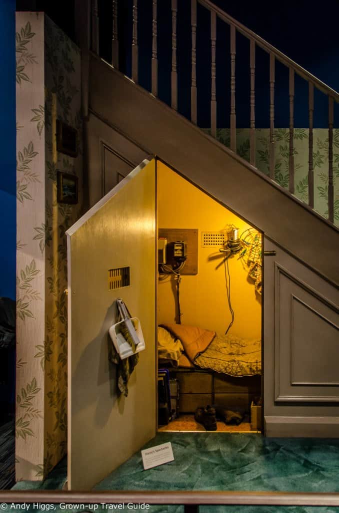Cupboard under the stairs