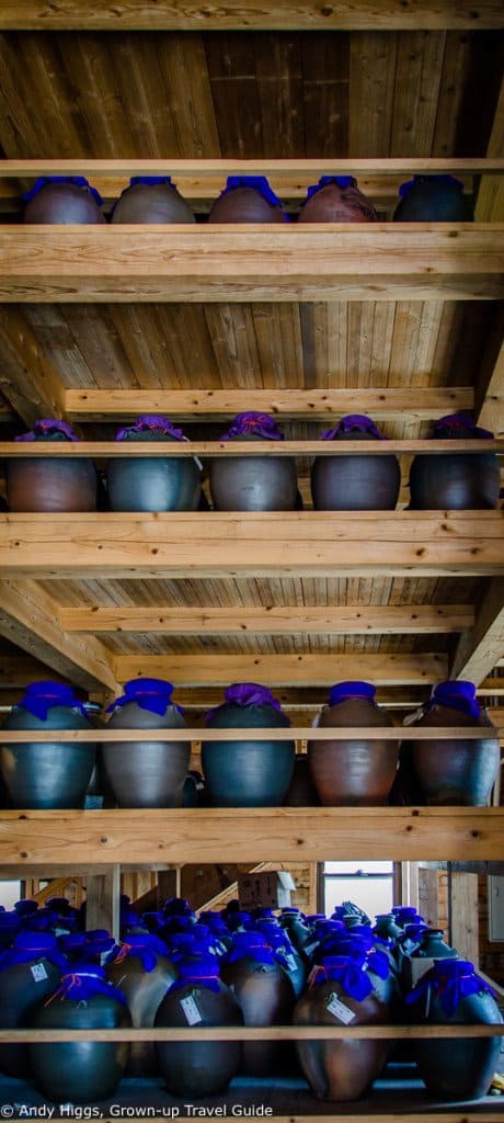 Awamori stored