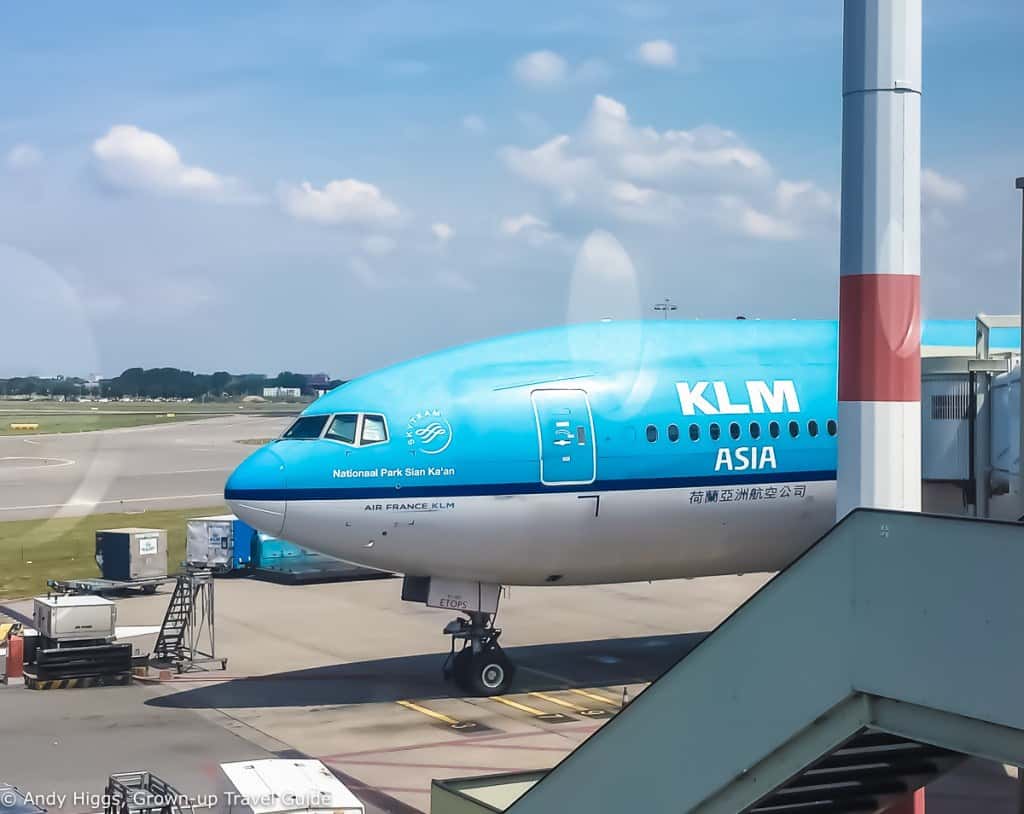 Plane waiting