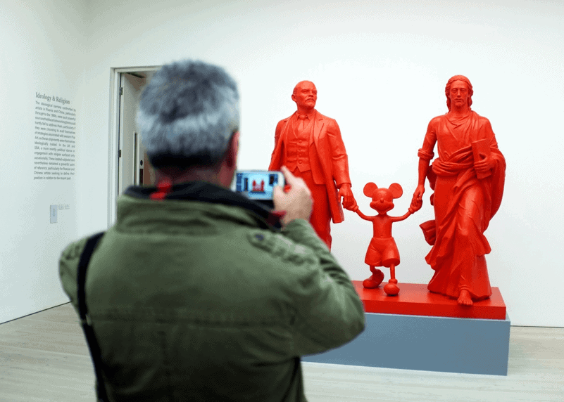 "East meets West" exhibition at the Saatchi Gallery