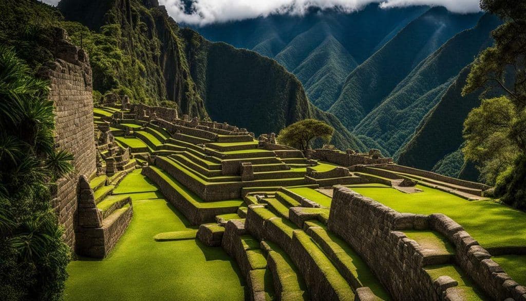 Intihuatana at Machu Picchu