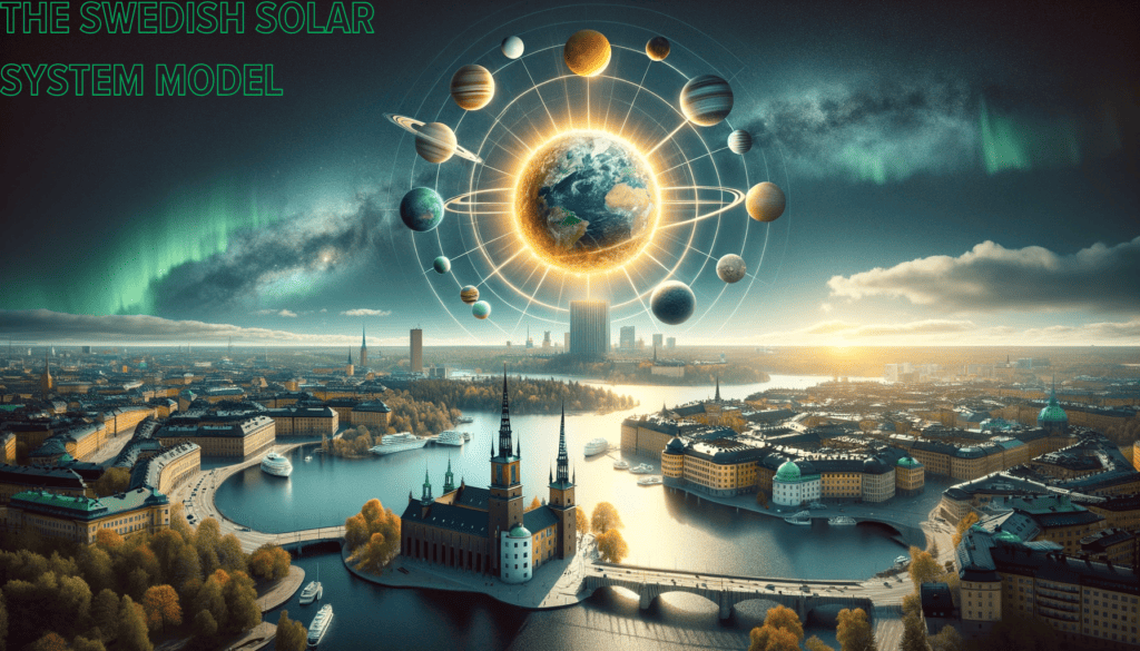 Swedish solar system model