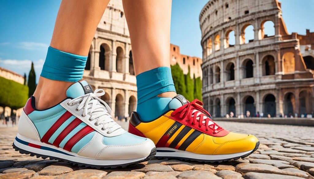 italy walking shoes