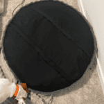 the dog travel bed I use at home