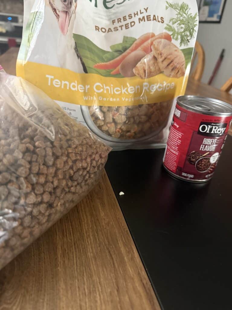 dog food layout for picky eaters