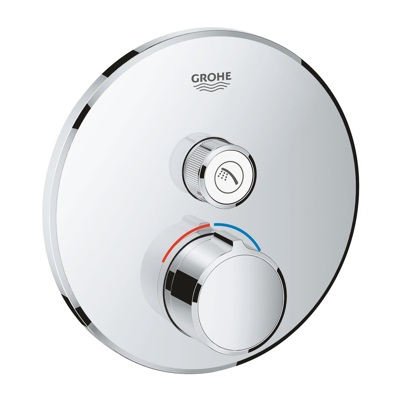 אינטרפוץ 3 דרך תרמוסטטי GROHE SmartControl דגם 29144000 בגימור ניקל מבריק תוצרת גרמניה