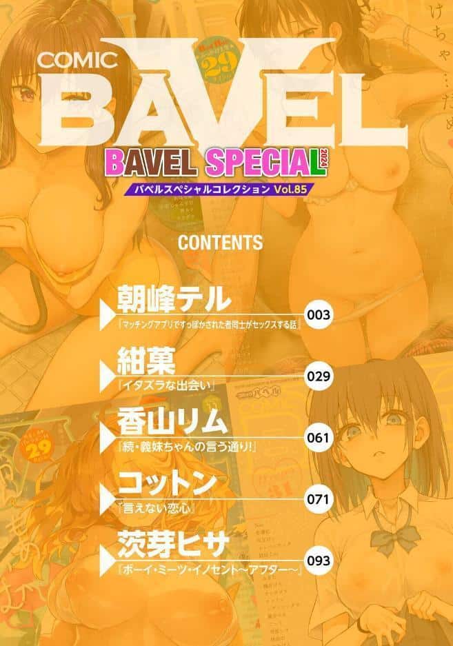 COMIC BAVEL SPECIAL COLLECTION（コミックバベル スペシャルコレクション）VOL85