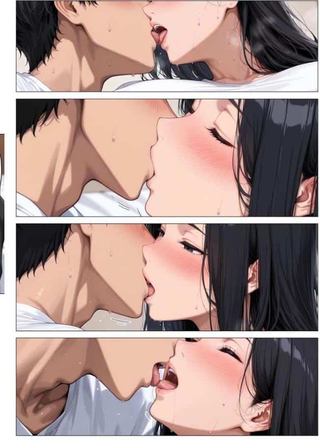 【棒消し版】人妻マンションの性活4 美巨乳黒ギャル人妻＆むちむち清楚系人妻！昭和マ○コの搾精天国