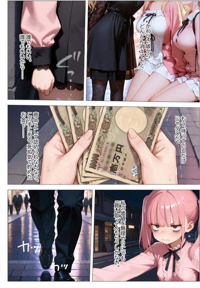 地雷系ブス、おじさんを買う。 モザイク版 hitomiエロ漫画raw(同人誌)無料サンプル画像006
