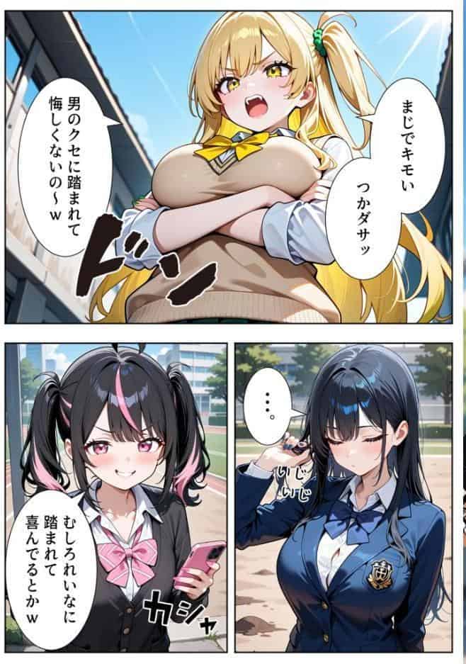 いじめられてた陰キャのボクが生意気チビギャルに中●し報復した話〜桃瀬愛羅 裏垢編〜 モザイク版