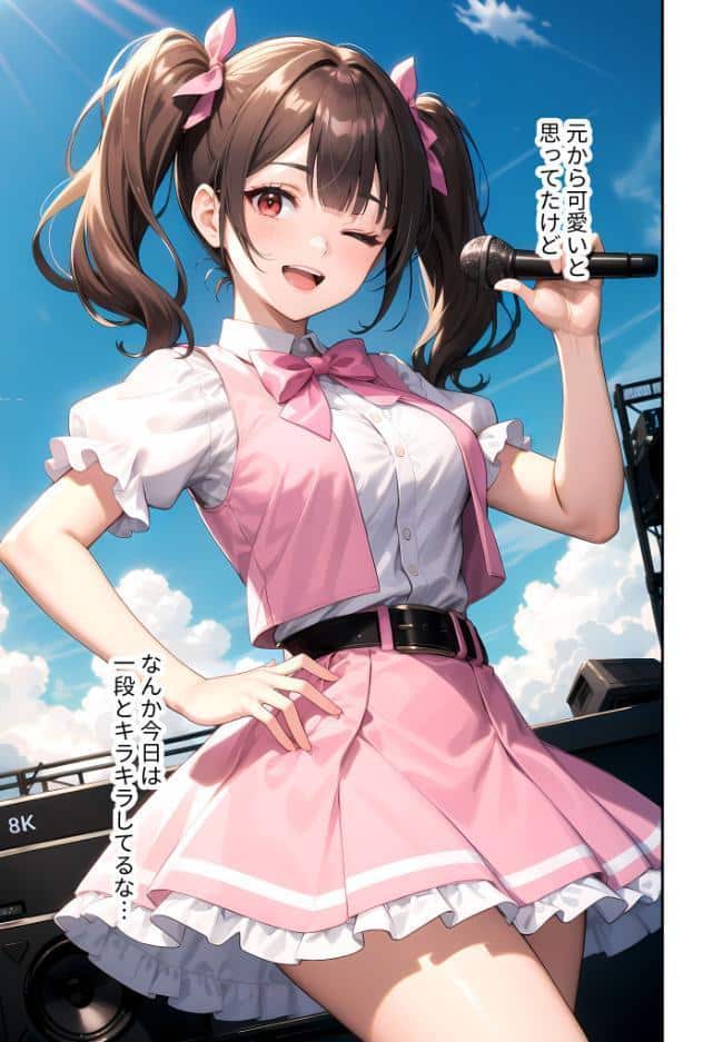 陰キャの僕、透視の力を手に入れる。第二十話 〜同級生アイドルのえっちな腰へこダンス〜 モザイク版