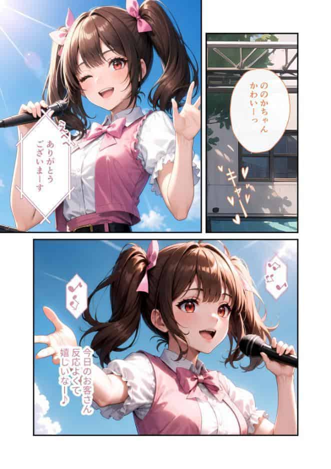 陰キャの僕、透視の力を手に入れる。第二十話 〜同級生アイドルのえっちな腰へこダンス〜 モザイク版