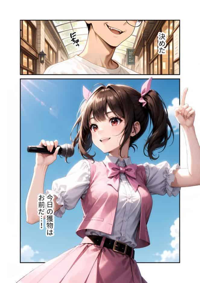 陰キャの僕、透視の力を手に入れる。第二十話 〜同級生アイドルのえっちな腰へこダンス〜 モザイク版