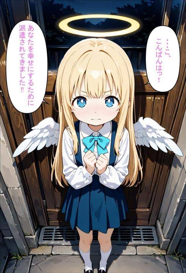 人々を幸せにするために来た無垢な見習い天使にHなお願いをしてみた話〜これも使命のため…！〜 モザイク版