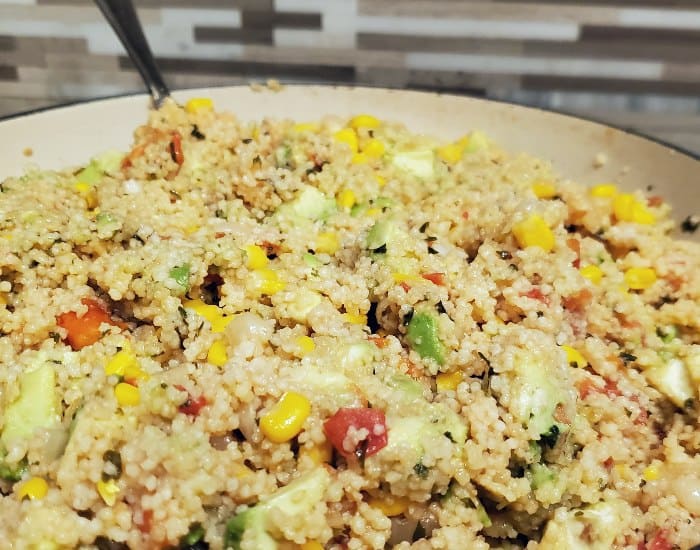 Perfect easy couscous salad side dish