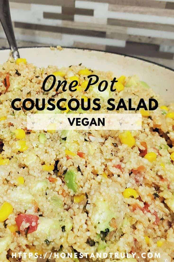 Simple Couscous salad recipe
